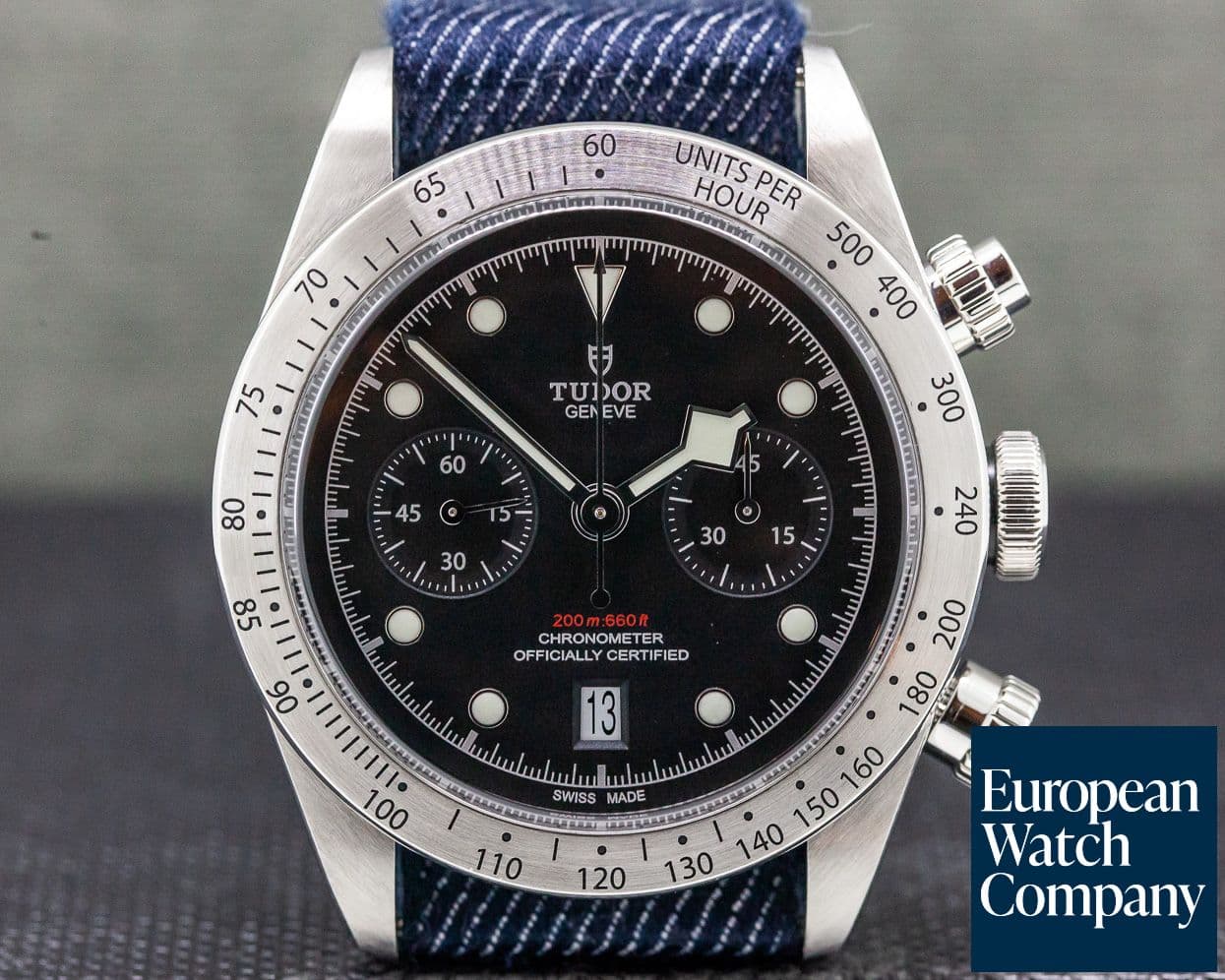 Image of Tudor Tudor Heritage Black Bay Chronograph