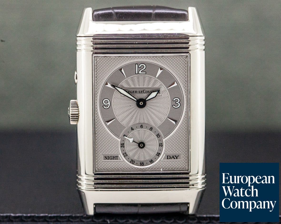 Image of Jaeger LeCoultre Reverso Duo Day/Night 18k White Gold
