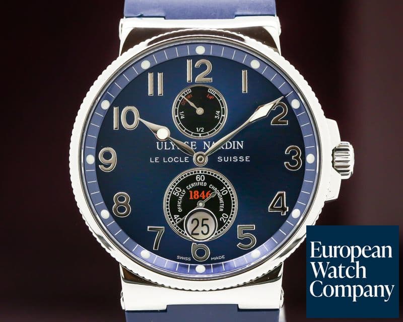 Image of Ulysse Nardin Marine Chronometer 1846 Blue