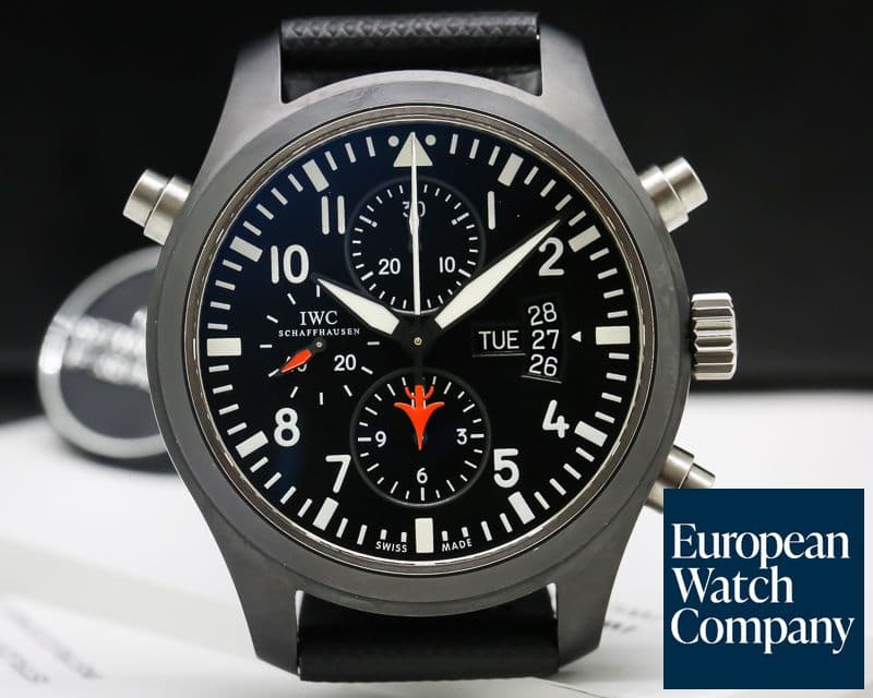Image of IWC Top Gun Ceramic Split-Second Rattapante 