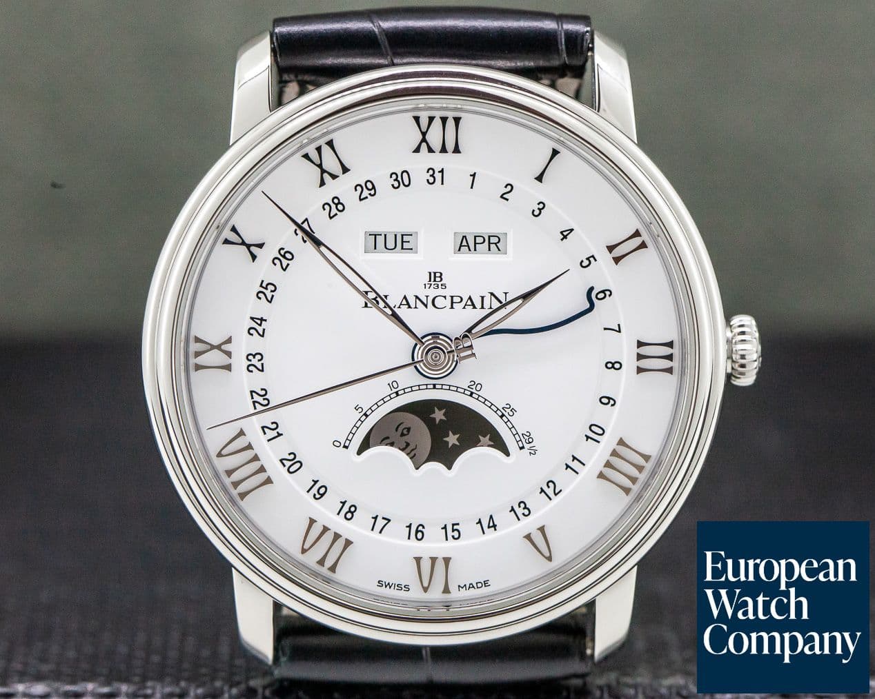 Image of Blancpain Villeret Moonphase Complete Calendar 40MM