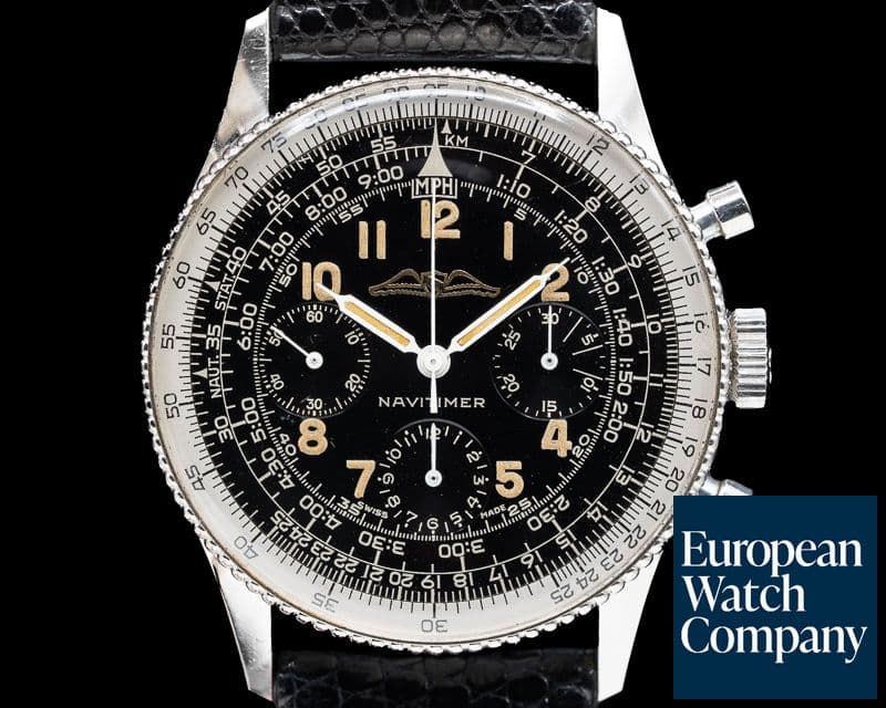 Image of Breitling Vintage "ALL BLACK" AOPA Navitimer 806 1961