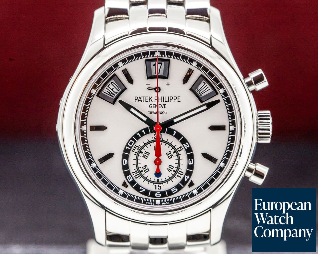 Image of Patek Philippe TIFFANY & CO Annual Calendar Chronograph SS / SS 
