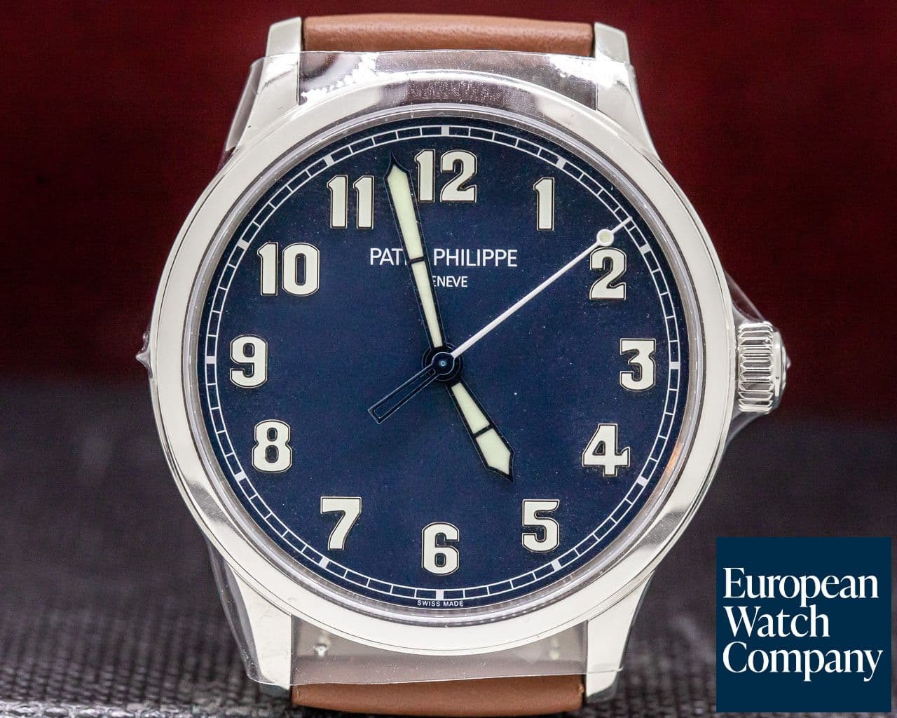 Image of Patek Philippe Pilot Calatrava Steel "New York" Limited Edition UNWORN