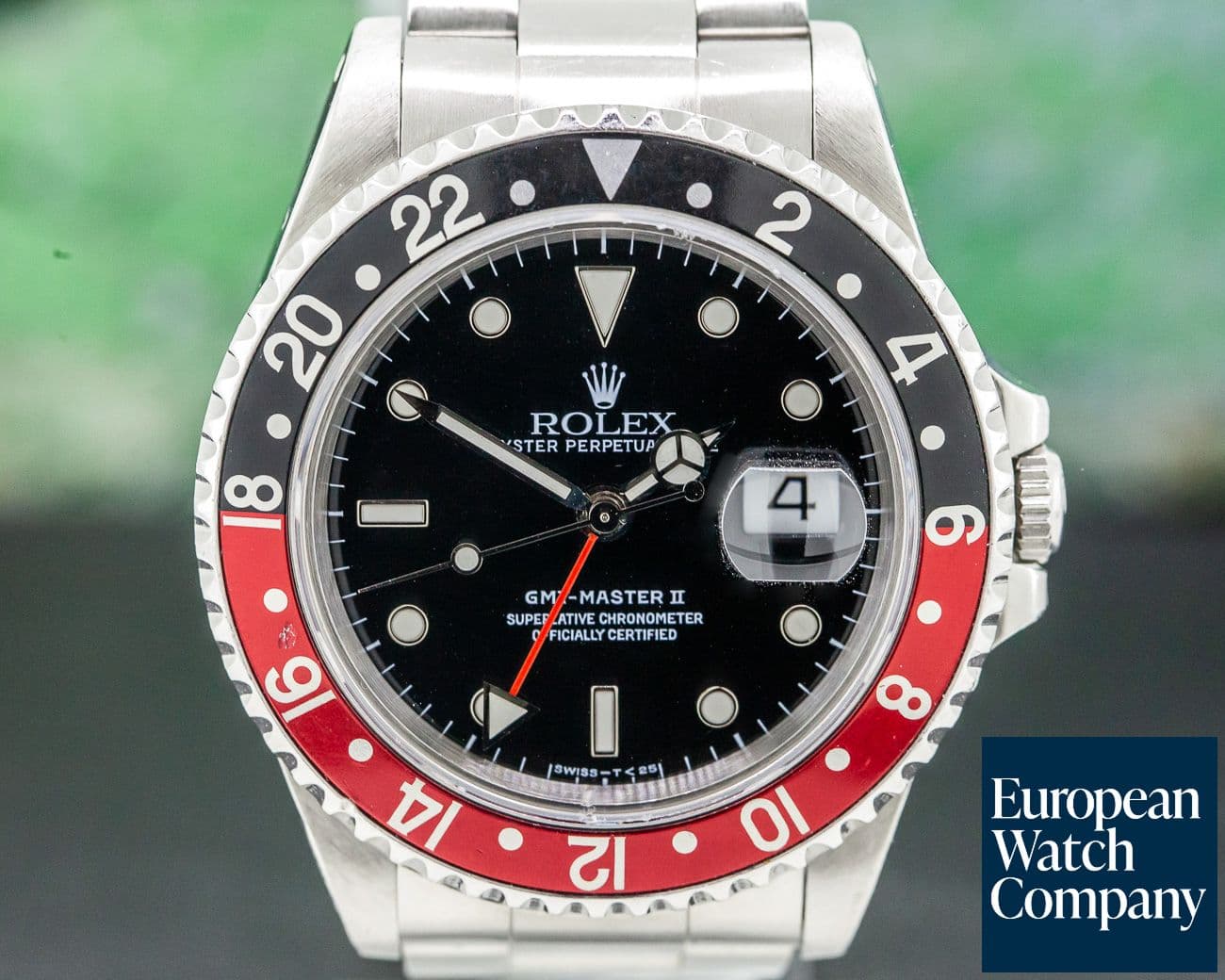 Image of Rolex GMT Master II SS Red / Black Coke