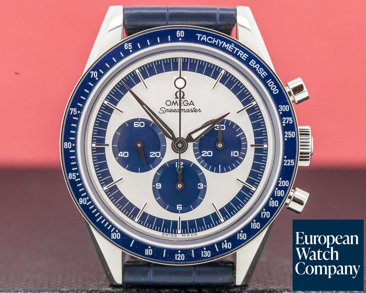 Image of Omega Speedmaster CK 2998 Silver / Blue Dial LIMITED