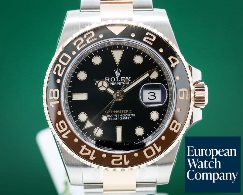 Image of Rolex GMT Master II Ceramic Root Beer SS / 18K  UNWORN
