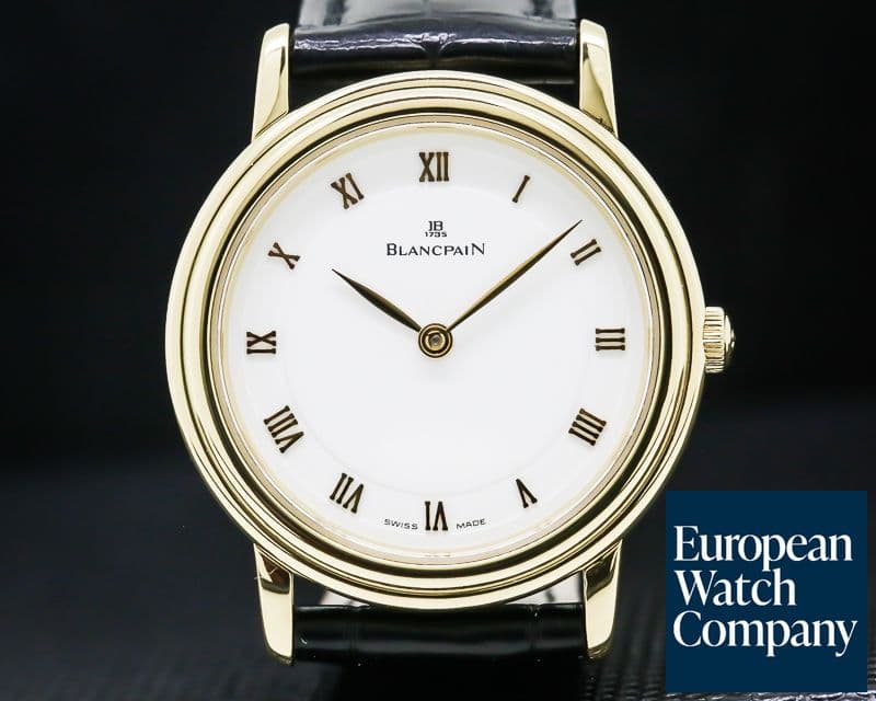 Image of Blancpain Villeret Ladies Ultra Slim 18K Yellow Gold