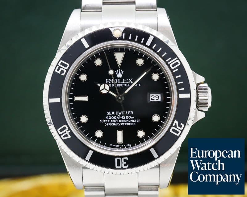 Image of Rolex Sea Dweller SS Complete Set WOW