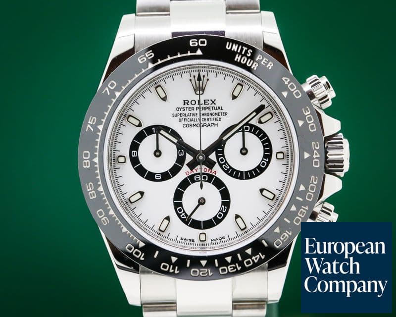 Image of Rolex Daytona Ceramic Bezel SS / White Dial