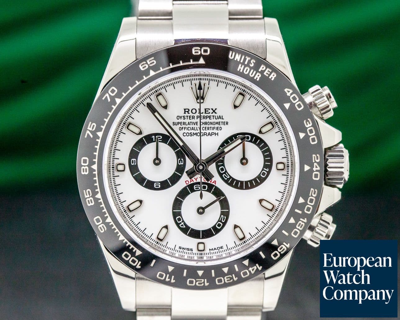 Image of Rolex Daytona Ceramic Bezel SS / White Dial