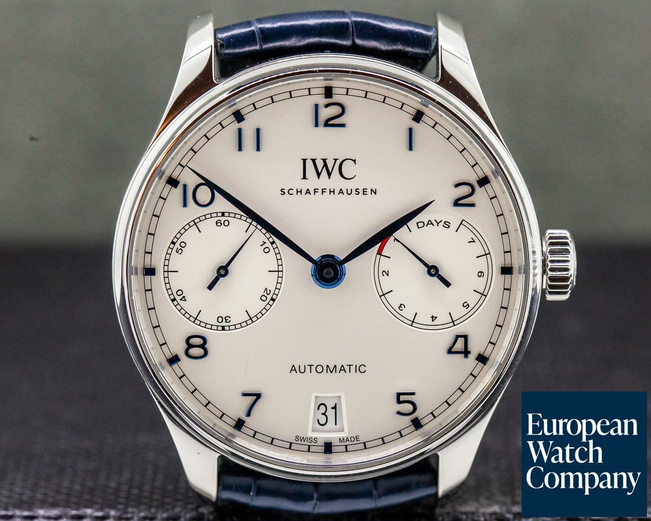 Image of IWC Portugieser 7 Day Automatic SS Silver Dial