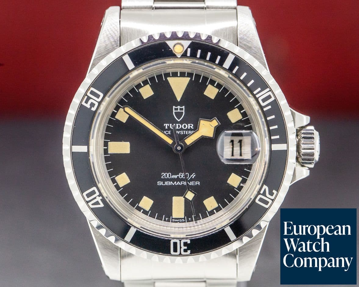 Image of Tudor Submariner "Snowflake" Black Matte Dial SS BOX + PAPERS WOW 