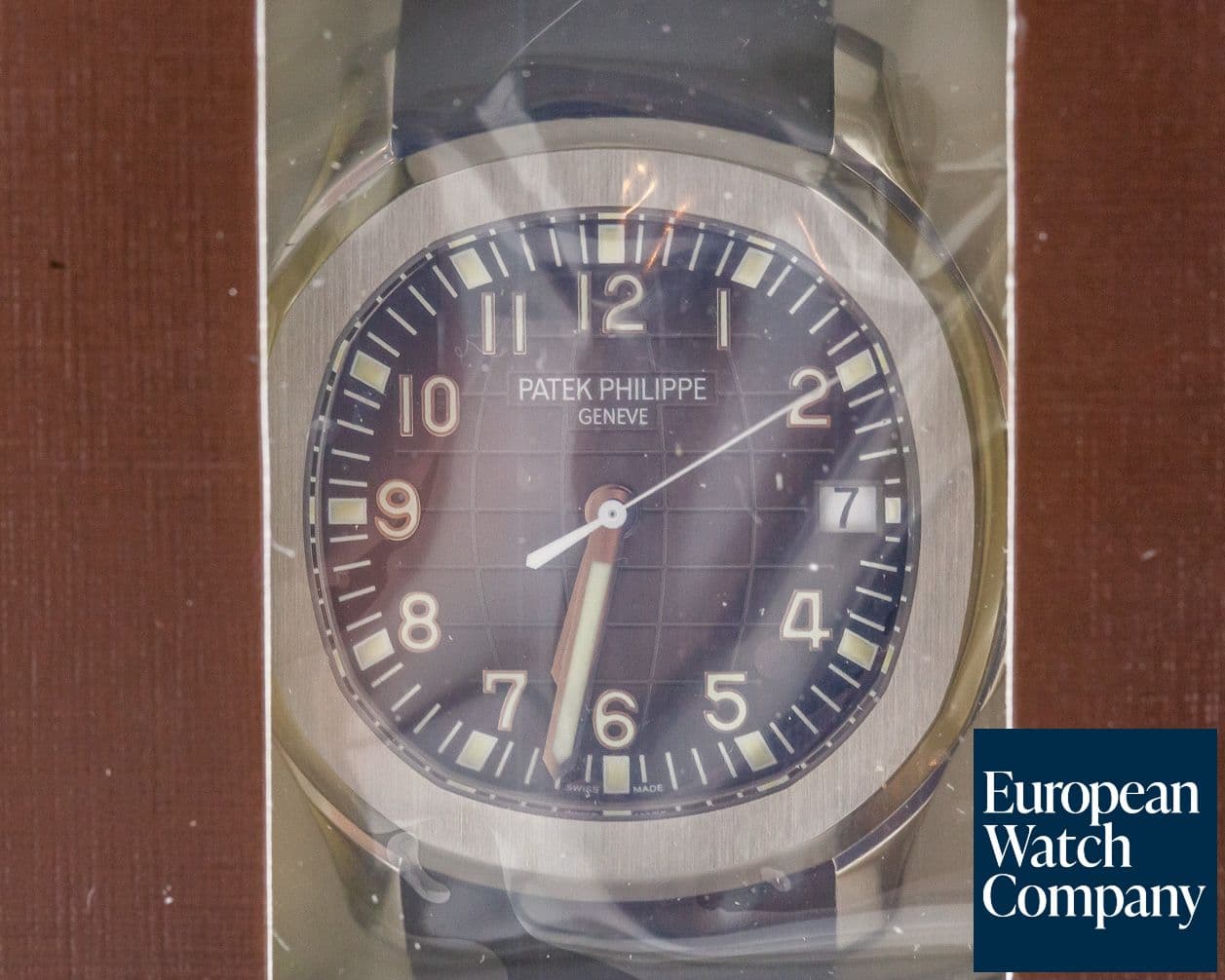 Image of Patek Philippe Aquanaut SS / Rubber DOUBLE SEALED