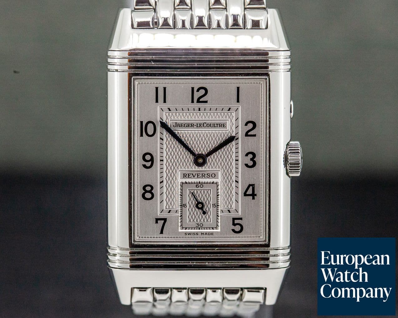 Image of Jaeger LeCoultre Reverso Duoface SS / Bracelet
 