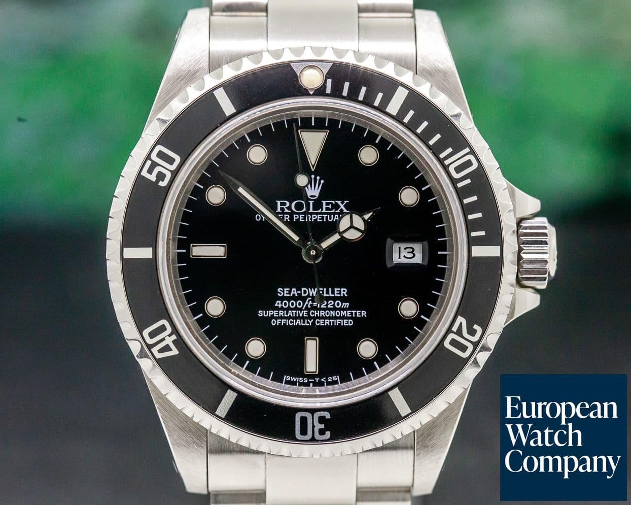 Image of Rolex Sea Dweller SS U Series Full Set PATINA
