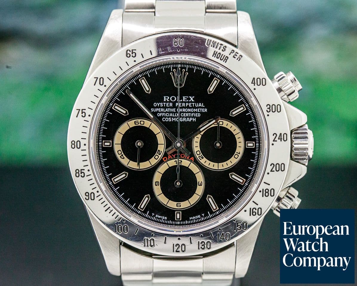Image of Rolex Daytona SS Black Dial Zenith Movement W Series