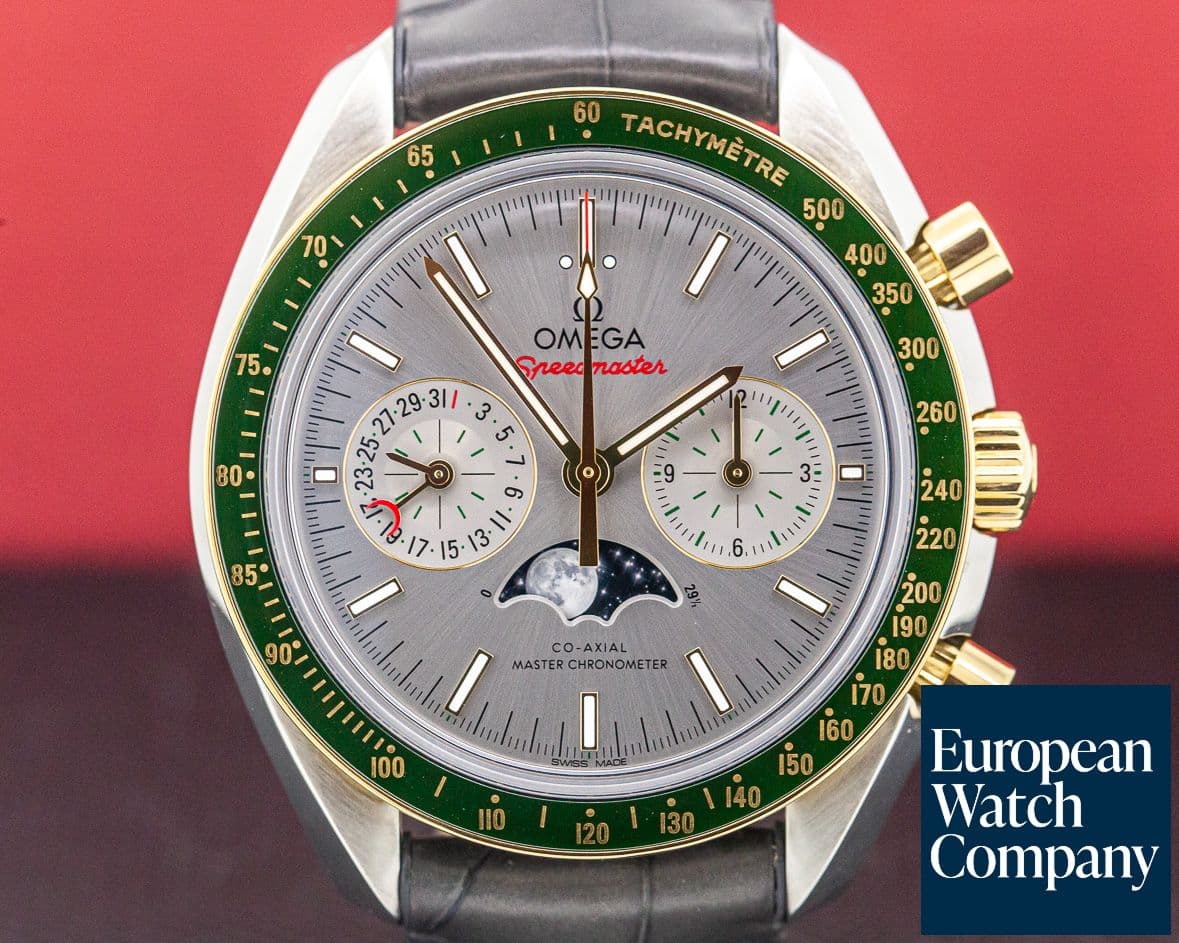 Image of Omega Speedmaster Co-Axial Master chronometer Moonphase Chronograph 18K / SS