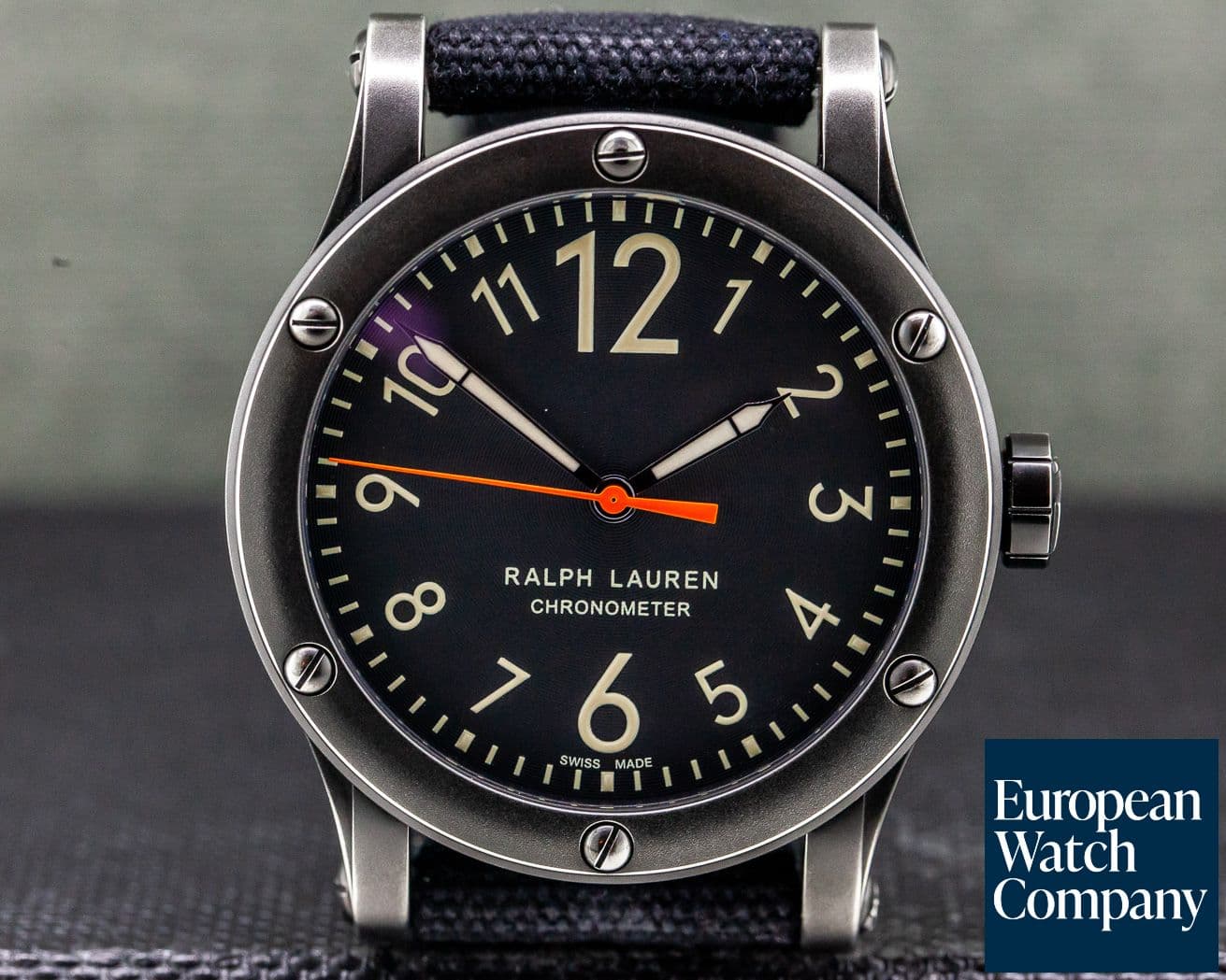 Image of Ralph Lauren Sporting RL67 Chronometer 45mm Steel "Safari Collection"