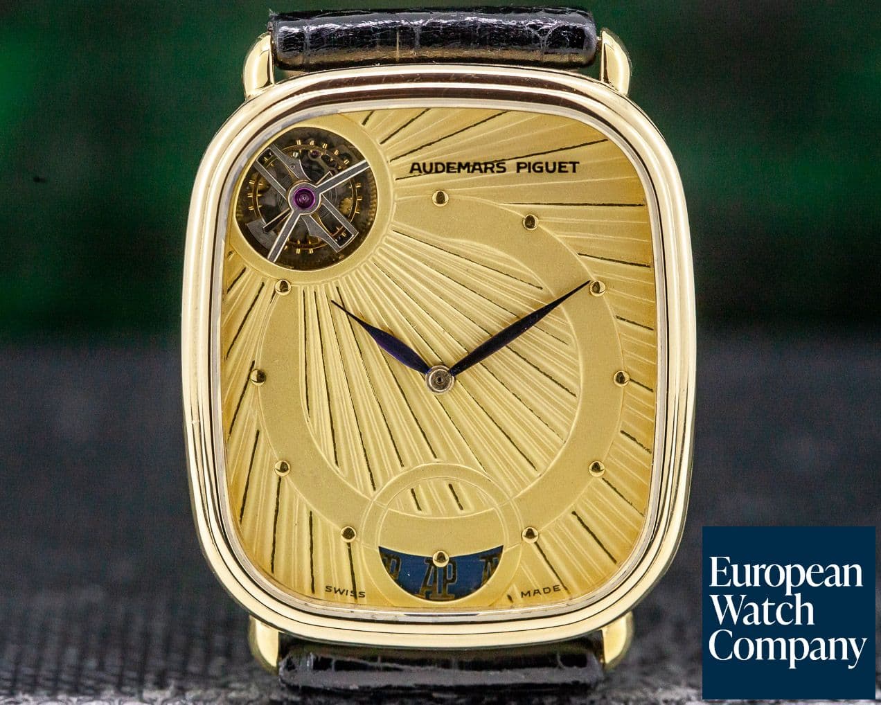 Image of Audemars Piguet Automatic Tourbillon Cushion Case 18K RARE & IMPORTANT