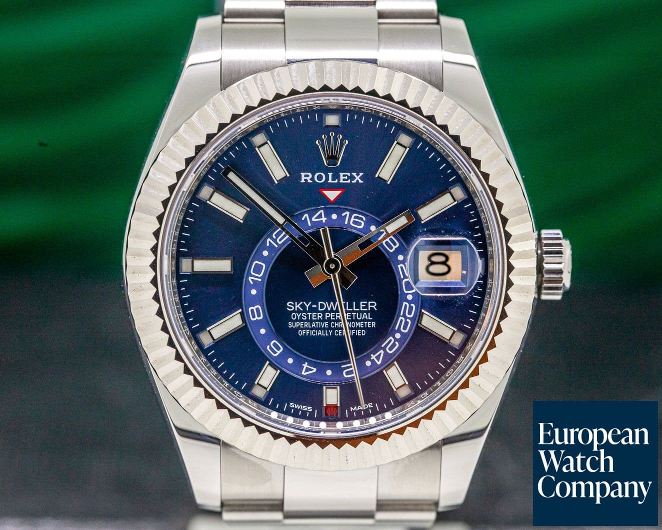 Image of Rolex Sky Dweller Steel Blue SS / SS