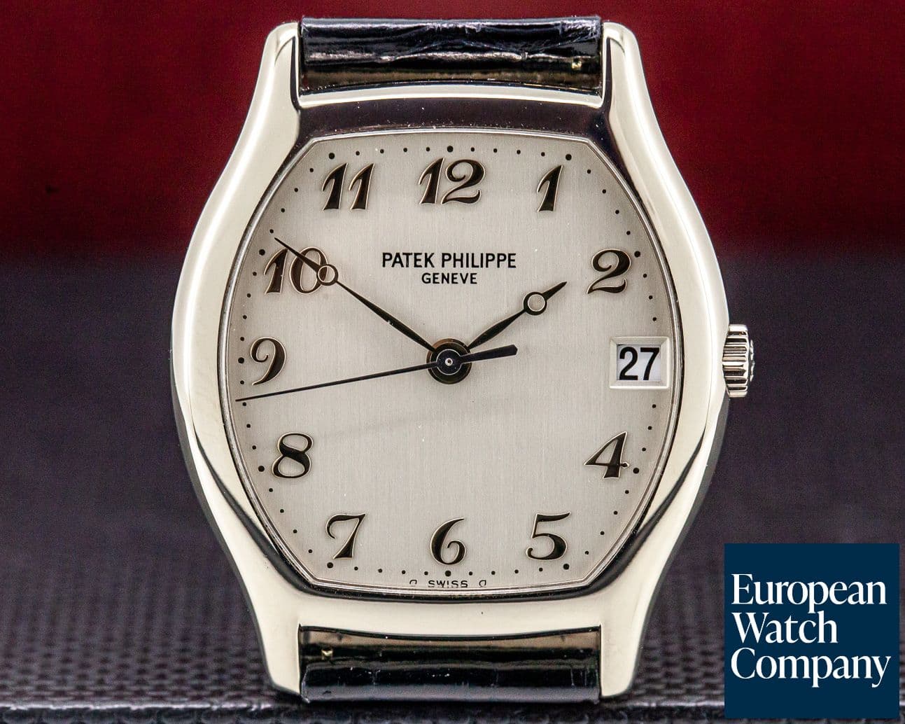 Image of Patek Philippe Gondolo Tonneau 18K White Gold / Breguet Numerals 