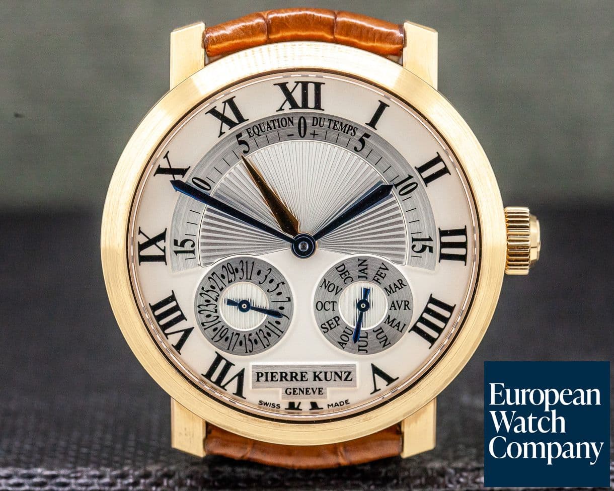 Image of Pierre Kunz Spirit of Challenge Rose Gold Equation Du Temps