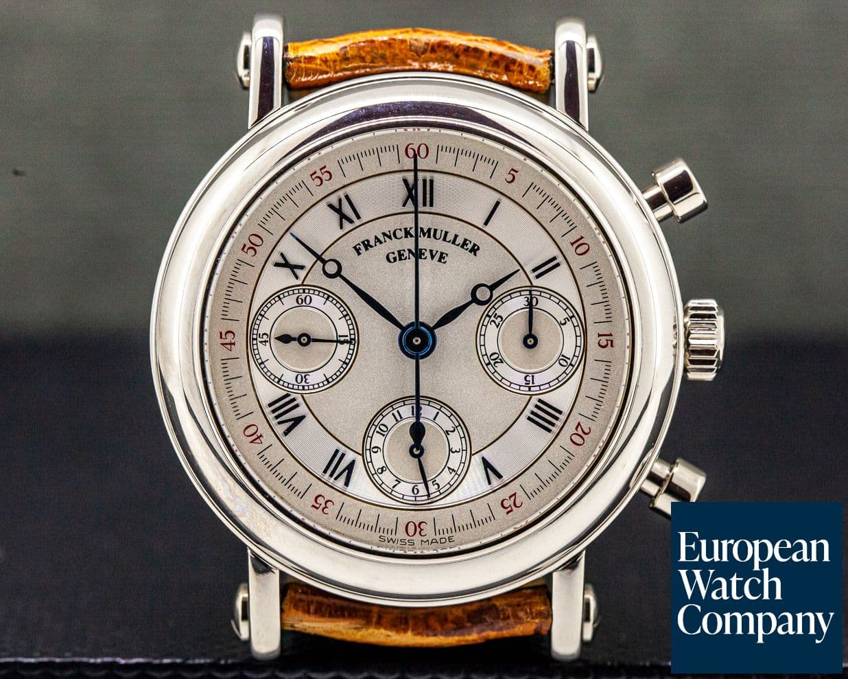 Image of Franck Muller "The Complications" Chronograph Double Face RARE