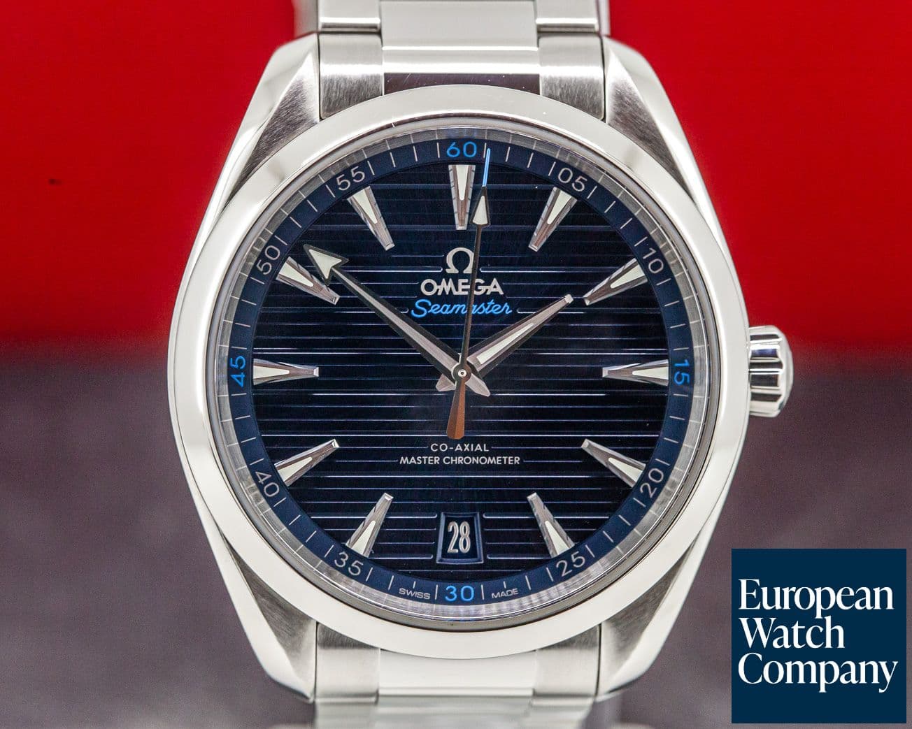 Image of Omega Seamaster Aqua Terra Co-Axial Master Blue Dial SS / SS 41mm 