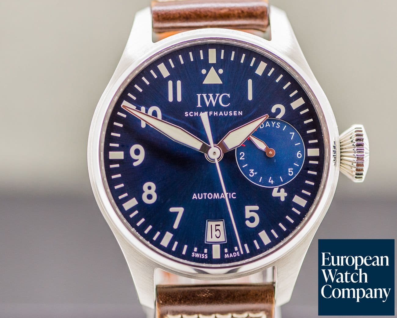 Image of IWC Big Pilot "LE PETIT PRINCE" Blue Dial 