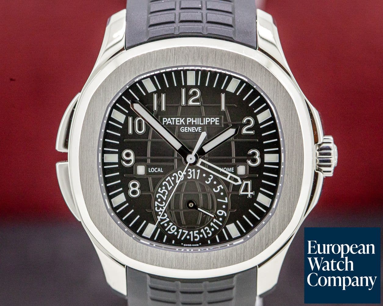 Image of Patek Philippe Aquanaut Travel Time SS / Rubber