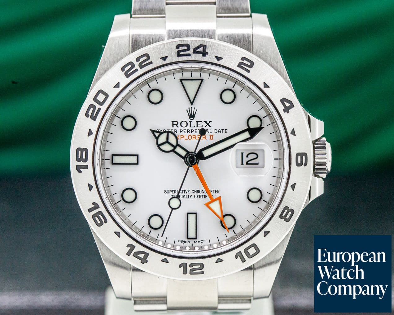 Image of Rolex Explorer II White Dial SS / SS