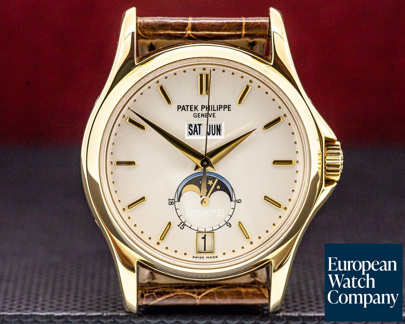 Image of Patek Philippe Annual Calendar "Wempe" Limited Edition to 125 Pieces 18K Yellow Gold