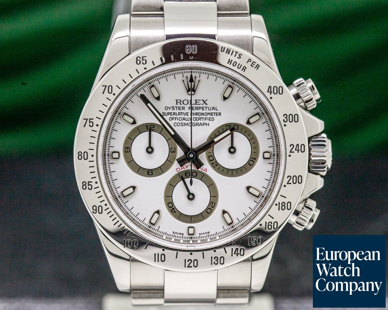 Image of Rolex Daytona SS White Dial