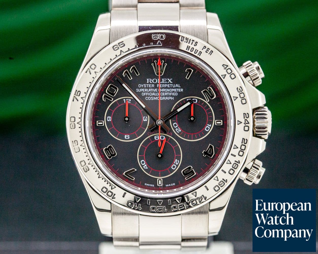 Image of Rolex Daytona Slate Arabic 18K White Gold 