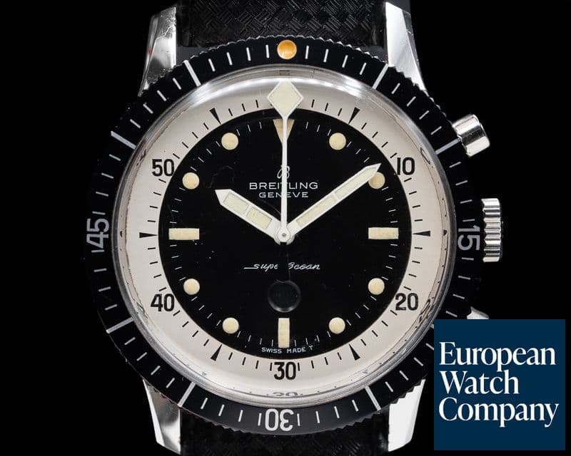 Image of Breitling Vintage Breitling SuperOcean "Slow Counter" NEW OLD STOCK