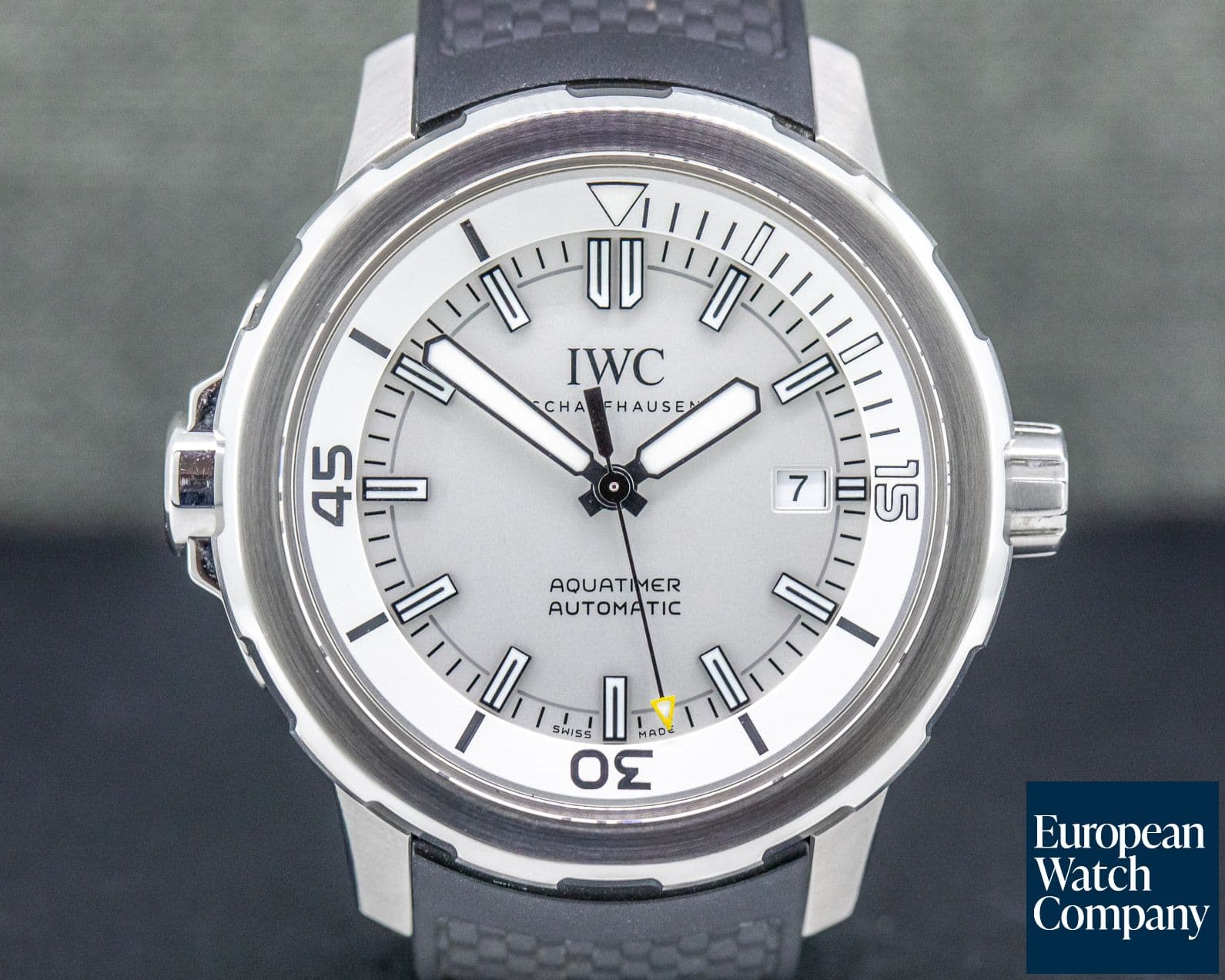 Image of IWC Aquatimer Automatic Silver Dial SS / Rubber