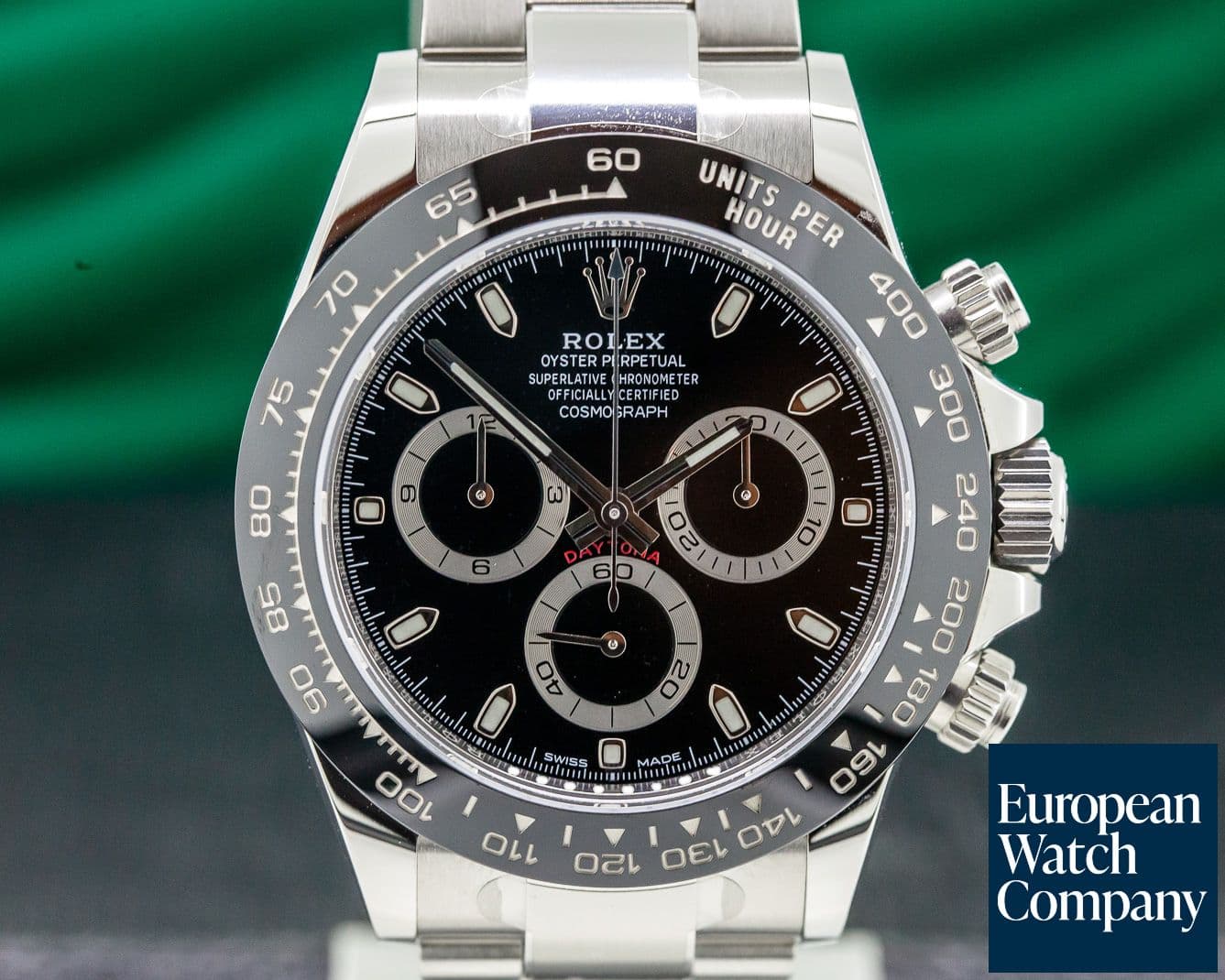 Image of Rolex Daytona Ceramic Bezel SS / Black Dial UNWORN