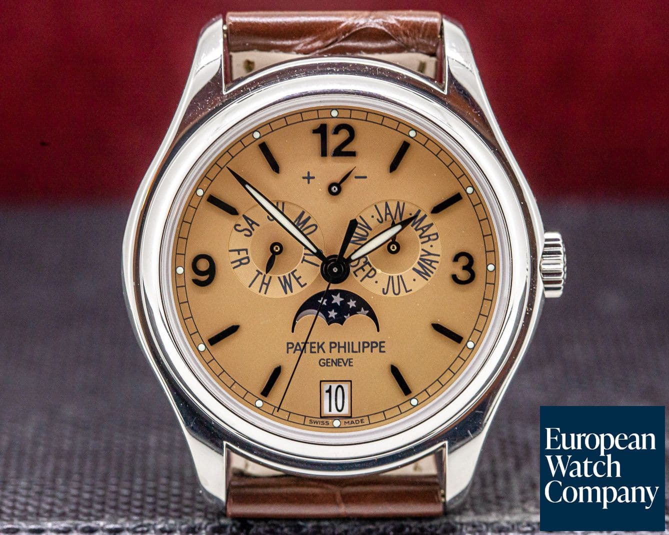 Image of Patek Philippe Advanced Research Annual Calendar Platinum Salmon Dial Limited