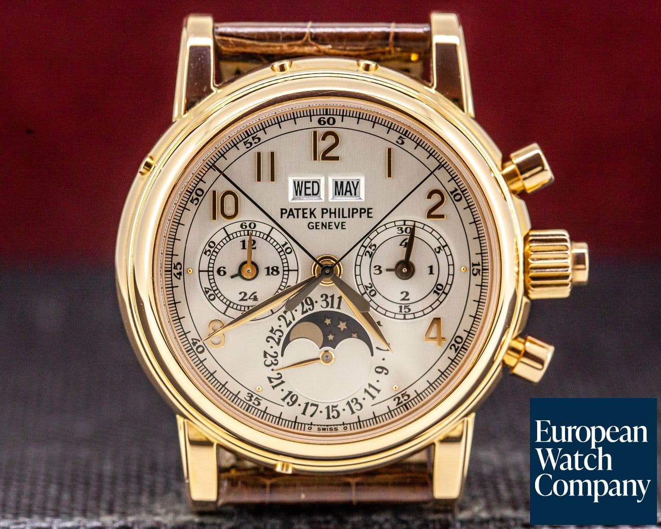 Image of Patek Philippe Perpetual Calendar Split Second Chronograph 5004 18K Rose Gold