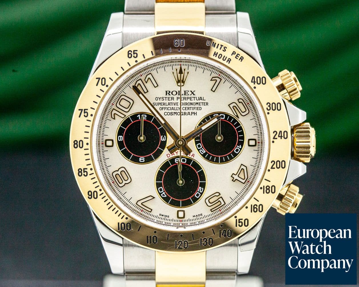 Image of Rolex Daytona White "PANDA" Dial 18K Yellow Gold / SS 
