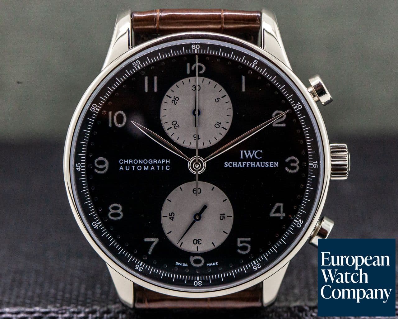 Image of IWC Portuguese Chronograph White Gold/White Gold Buckle