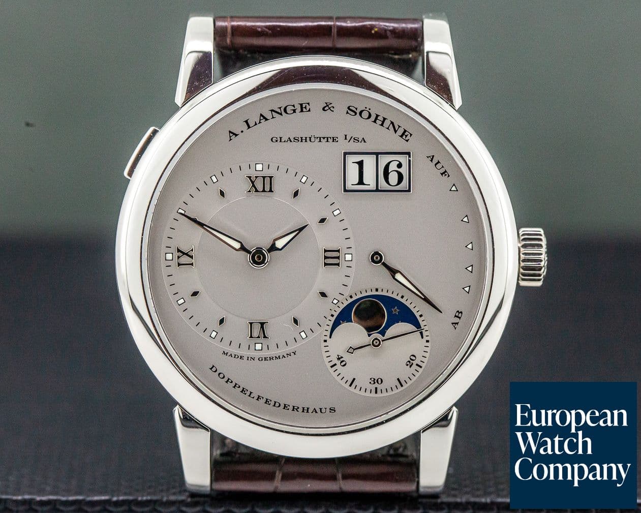 Image of A. Lange and Sohne Lange 1 Moon Platinum 
