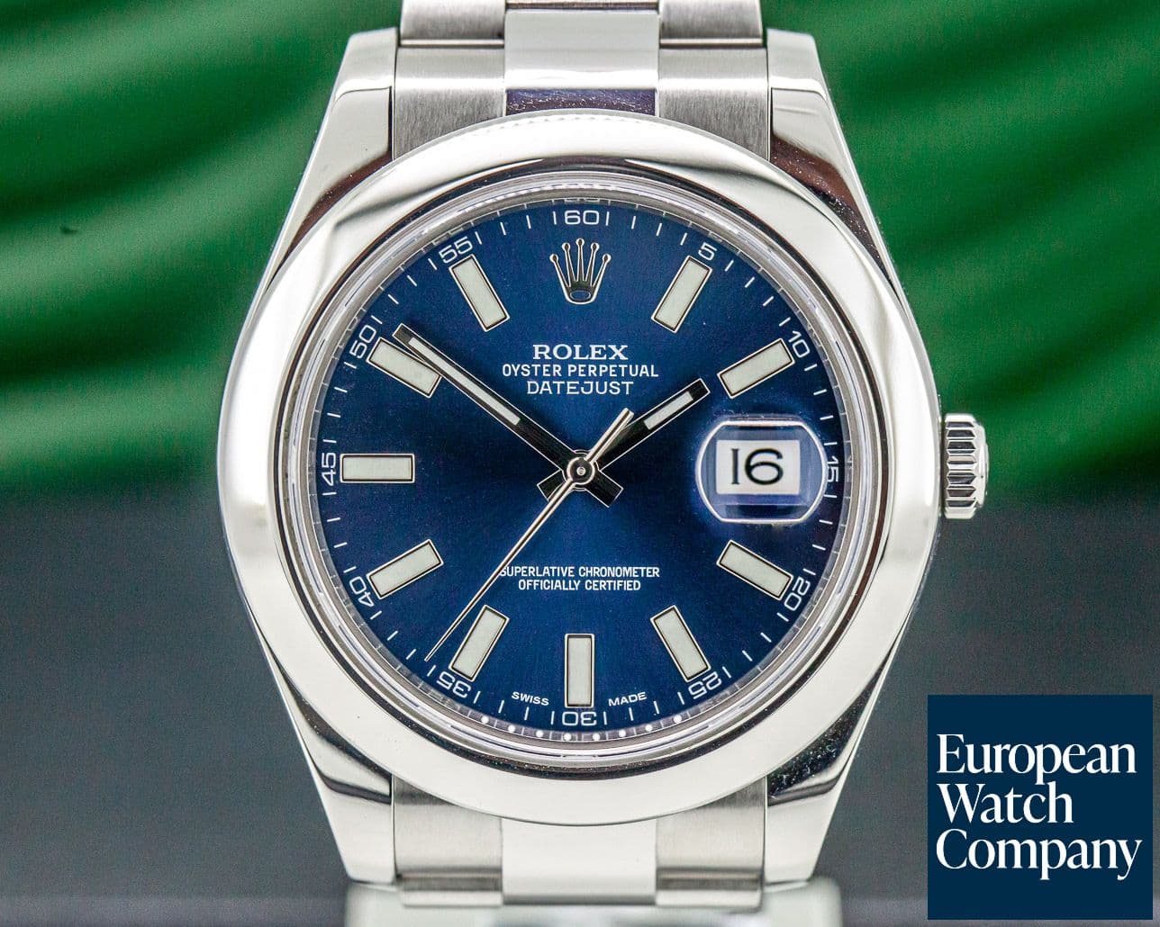 Image of Rolex Datejust II Oyster Bracelet SS Blue Dial 41MM 