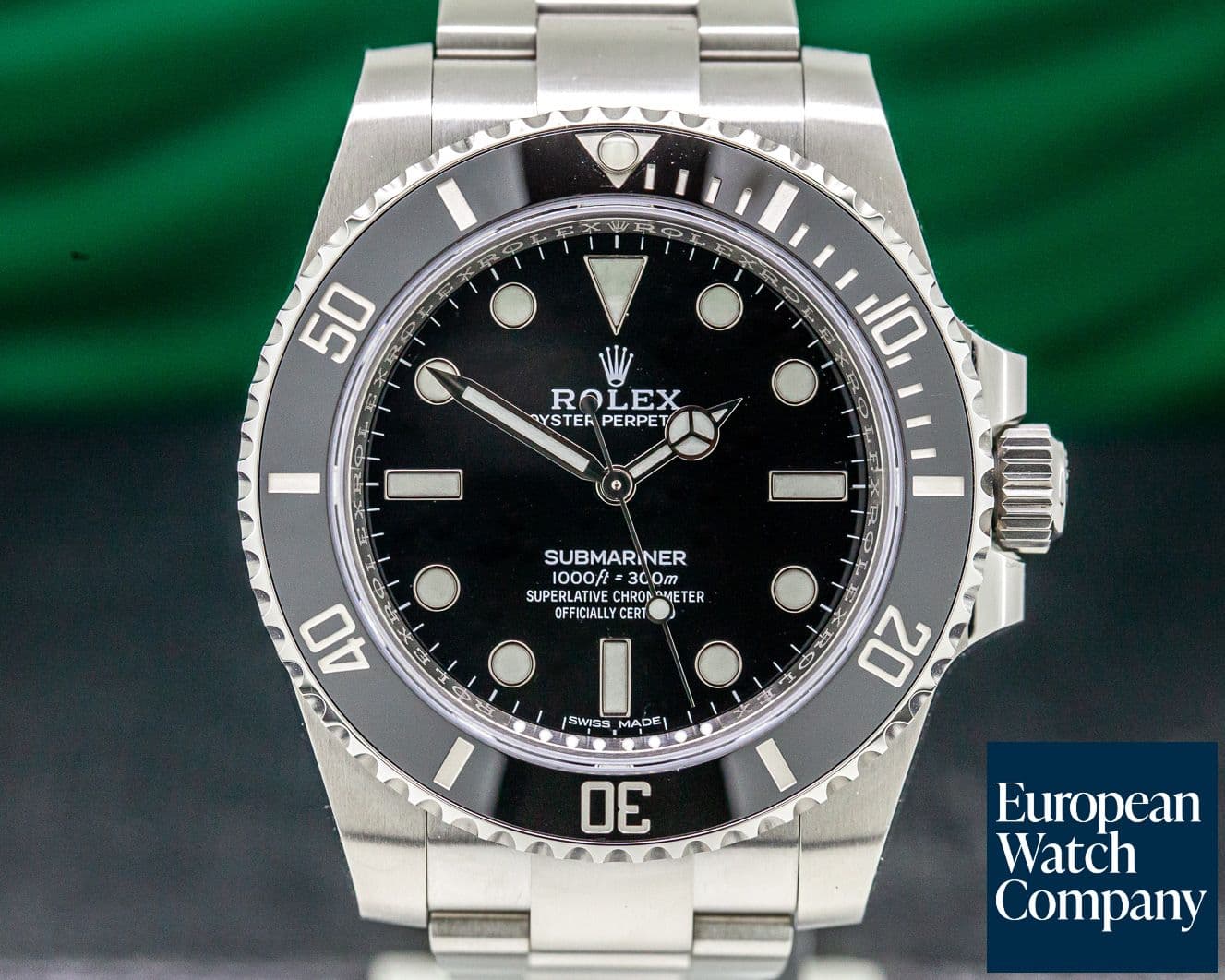 Image of Rolex Submariner No Date Ceramic Bezel SS UNWORN