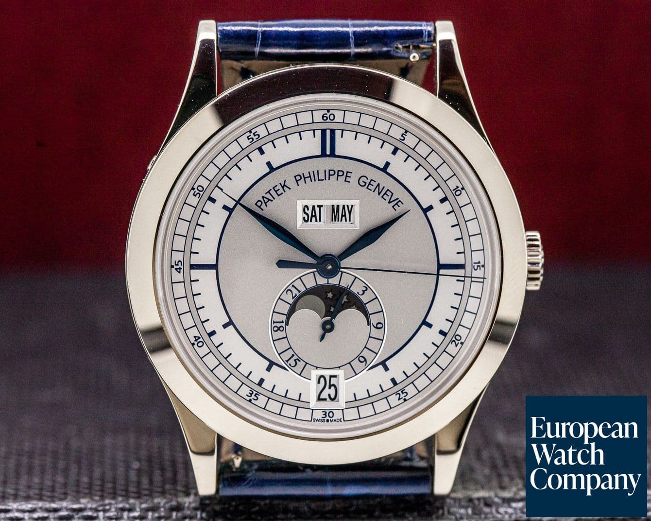 Image of Patek Philippe Annual Calendar Sector Dial 18K White Gold