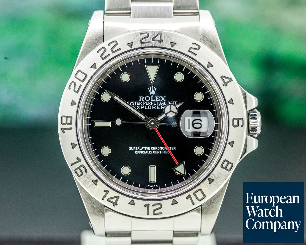 Image of Rolex Explorer II SS Black Dial 