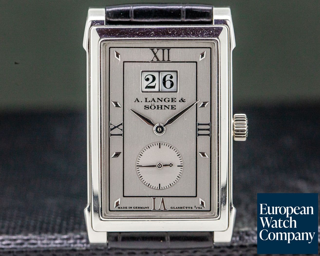 Image of A. Lange and Sohne Cabaret Platinum Silver Dial