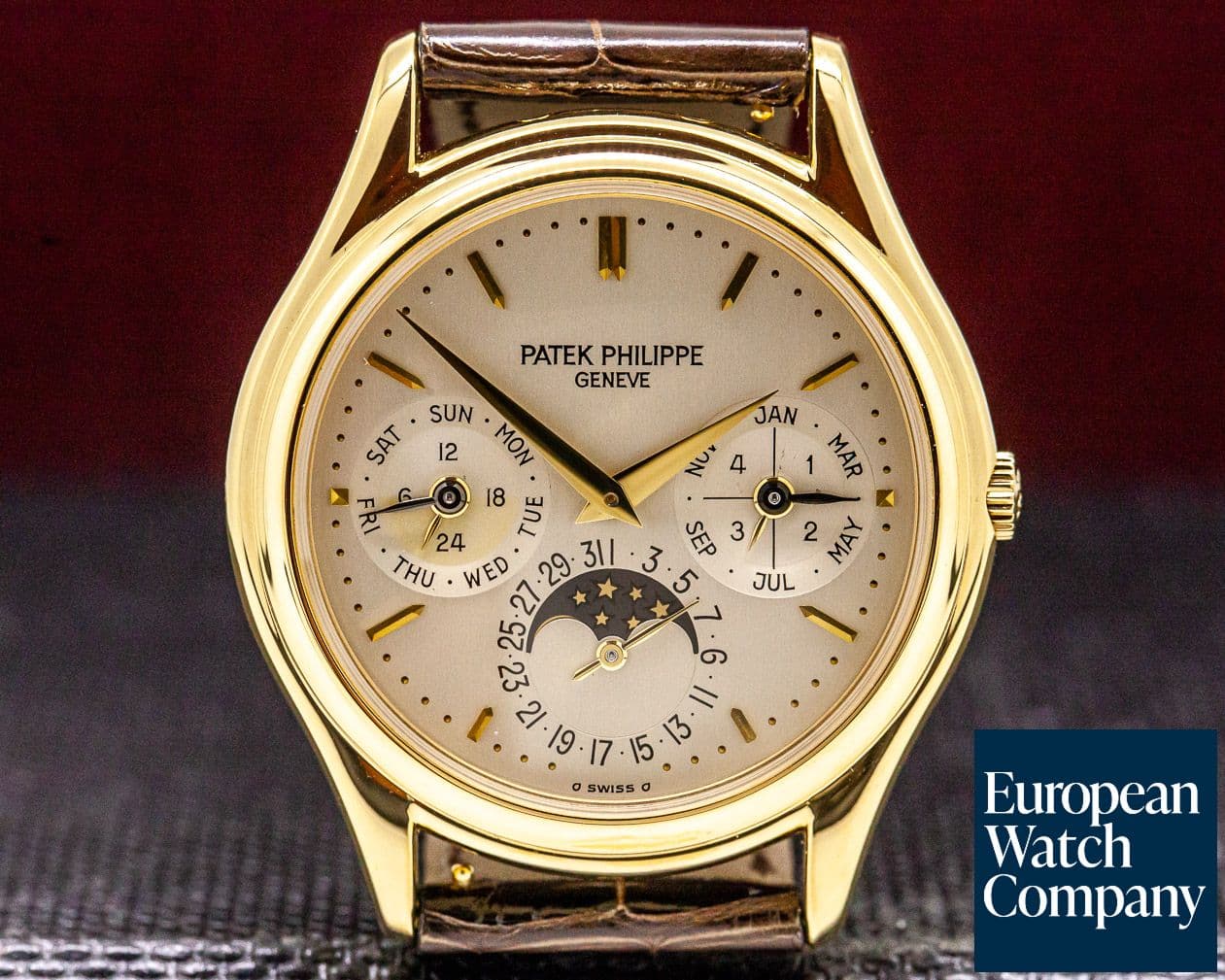 Image of Patek Philippe Perpetual Calendar 18K Yellow Gold
