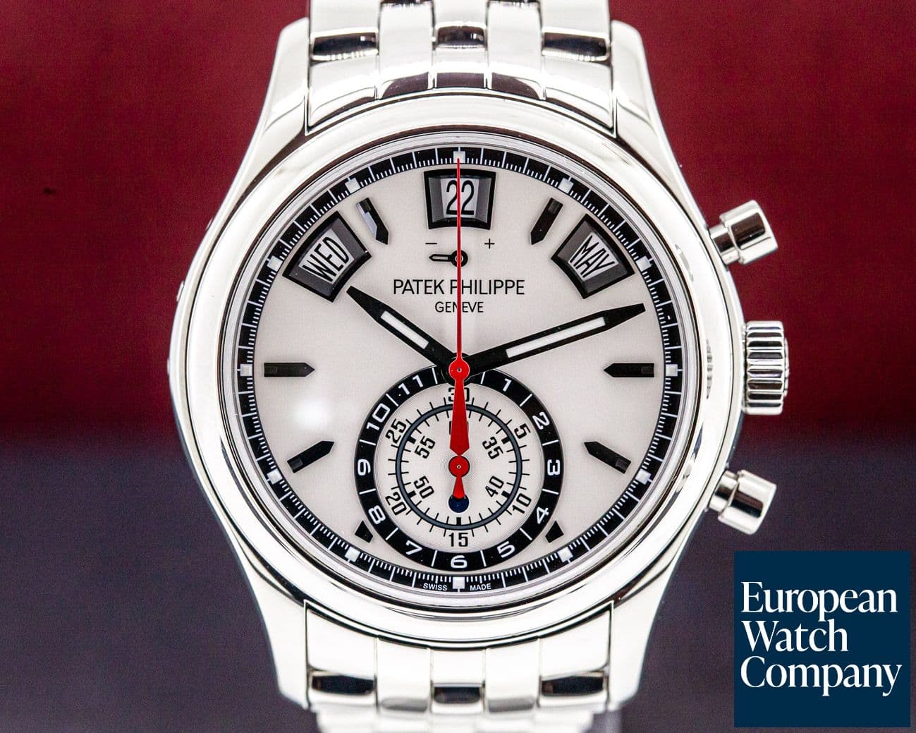 Image of Patek Philippe Annual Calendar Chronograph SS / SS 
